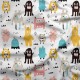 La Panda Love Fabrics - PUL rPET