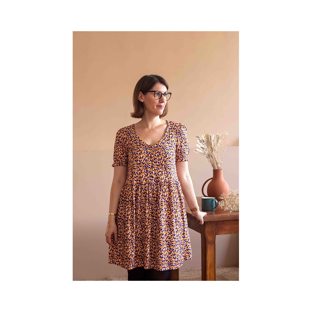 Lise Tailor - Viskose Mandarine