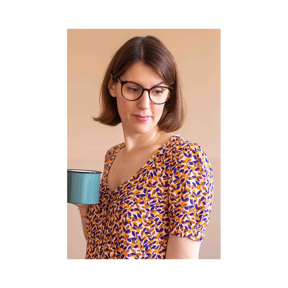 Lise Tailor - Viscose Mandarine