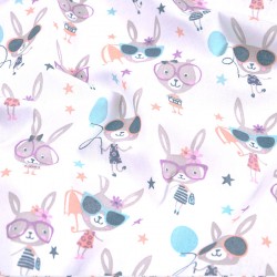 Cotton funny bunnies - 92cm