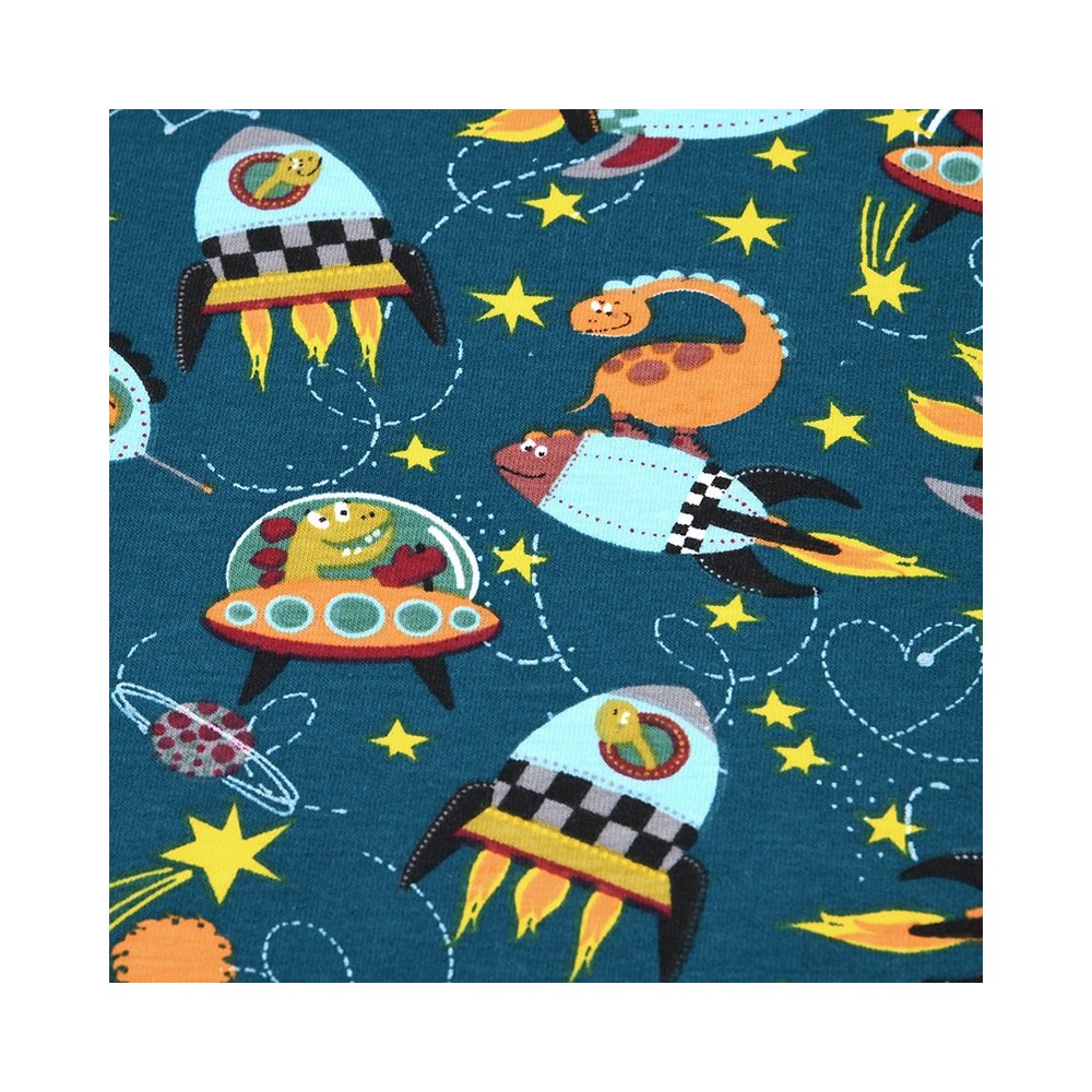 Jersey dino in the space