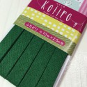 Bias tape plain green