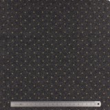 France Duval-Stalla - Panno di lana grigio pisello oro