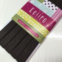 Bias tape plain brown