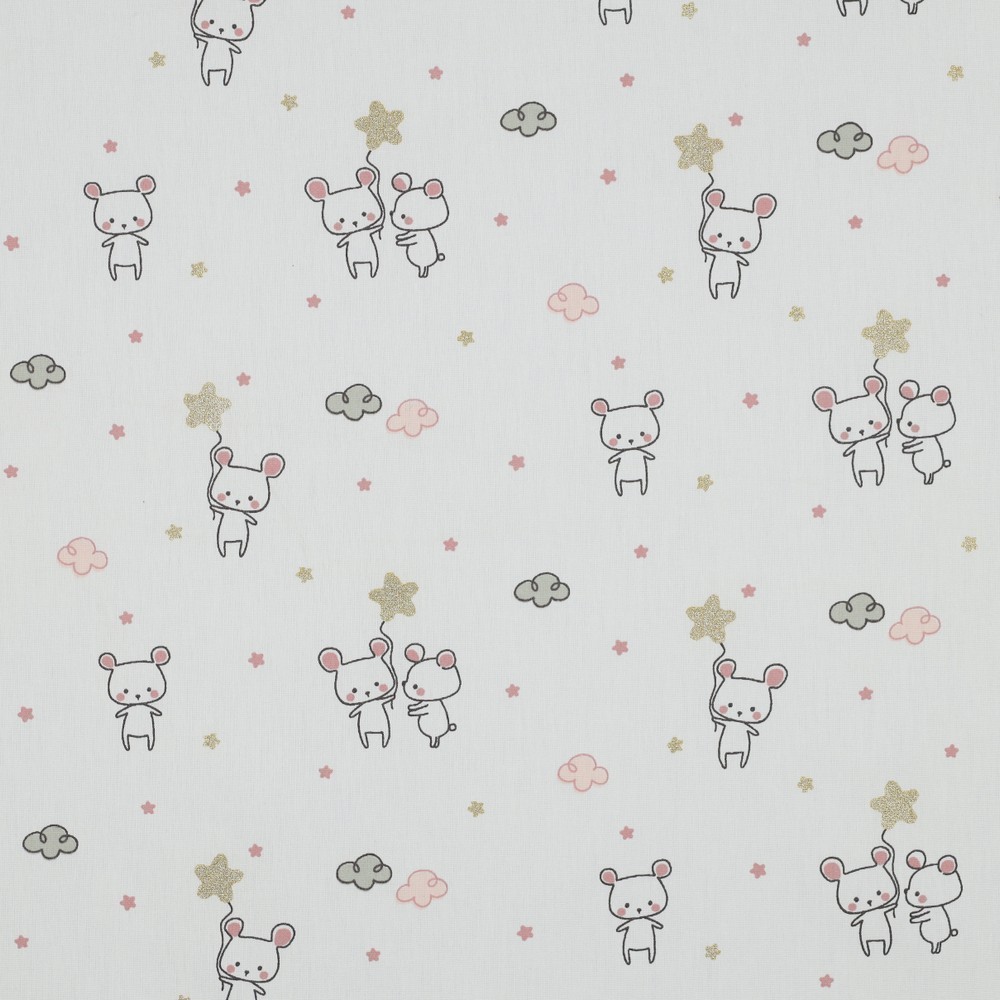 Cotton glitter sweet mouse