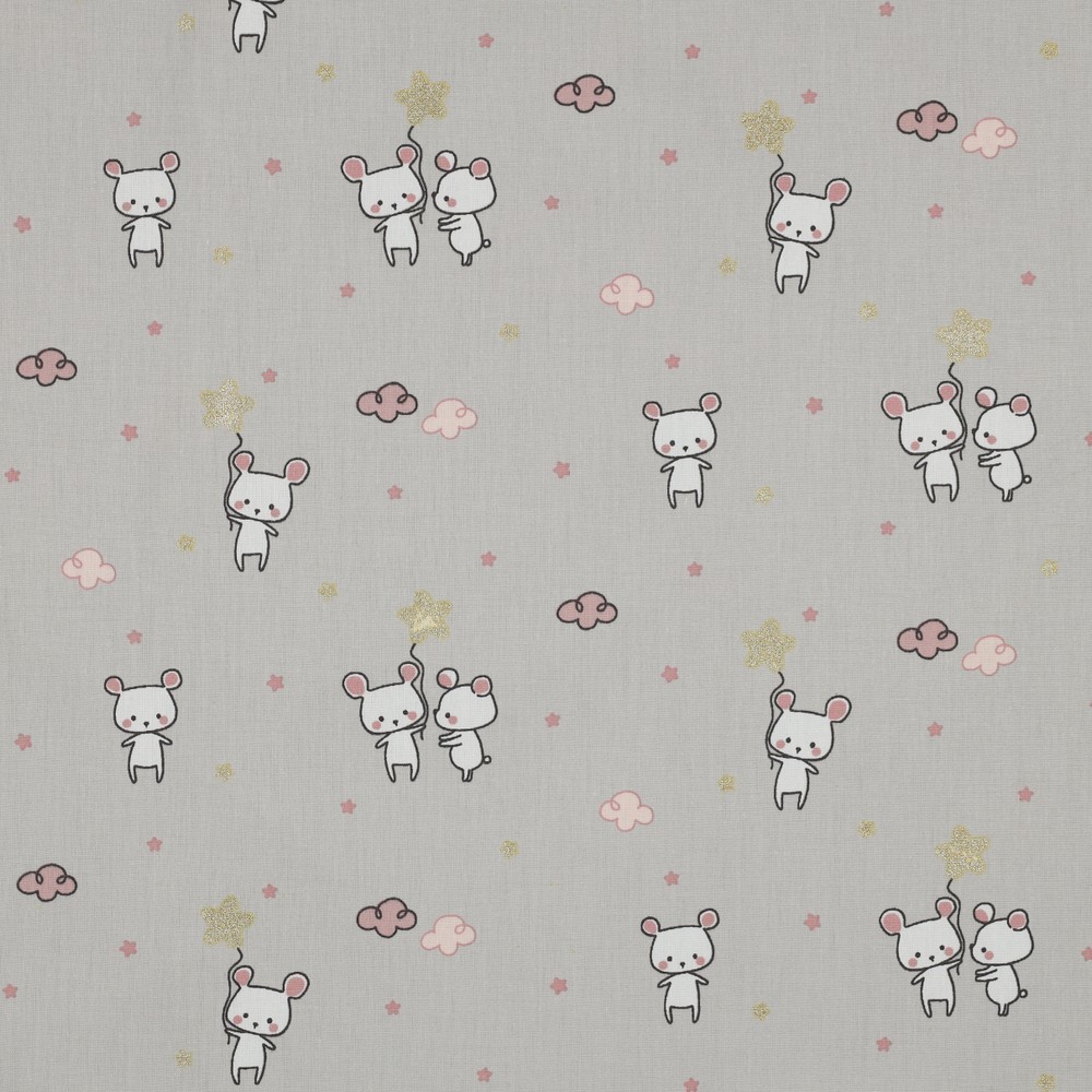 Cotton glitter sweet mouse