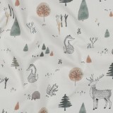 Baumwolle forest animals