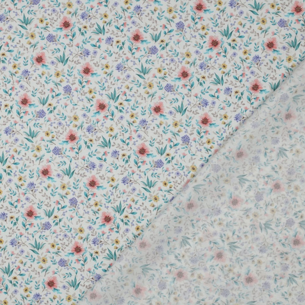 Baumwolle fresh flowers