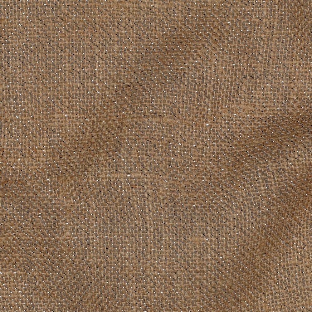 Silver metallic jute