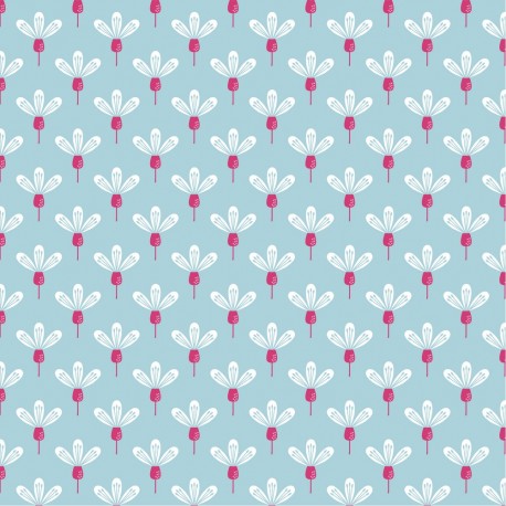 Coton graphic flowers