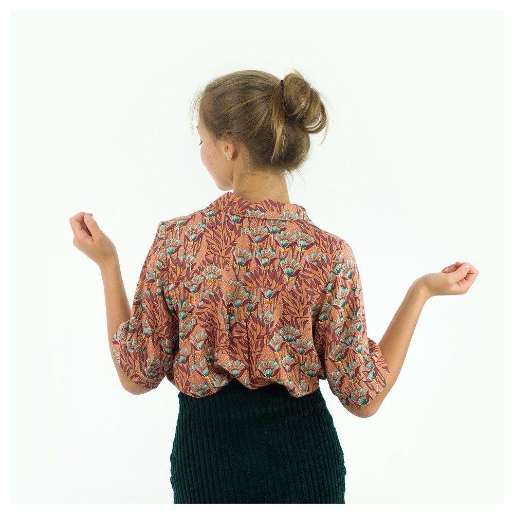 See You at Six - Viscose Gilly Flowers