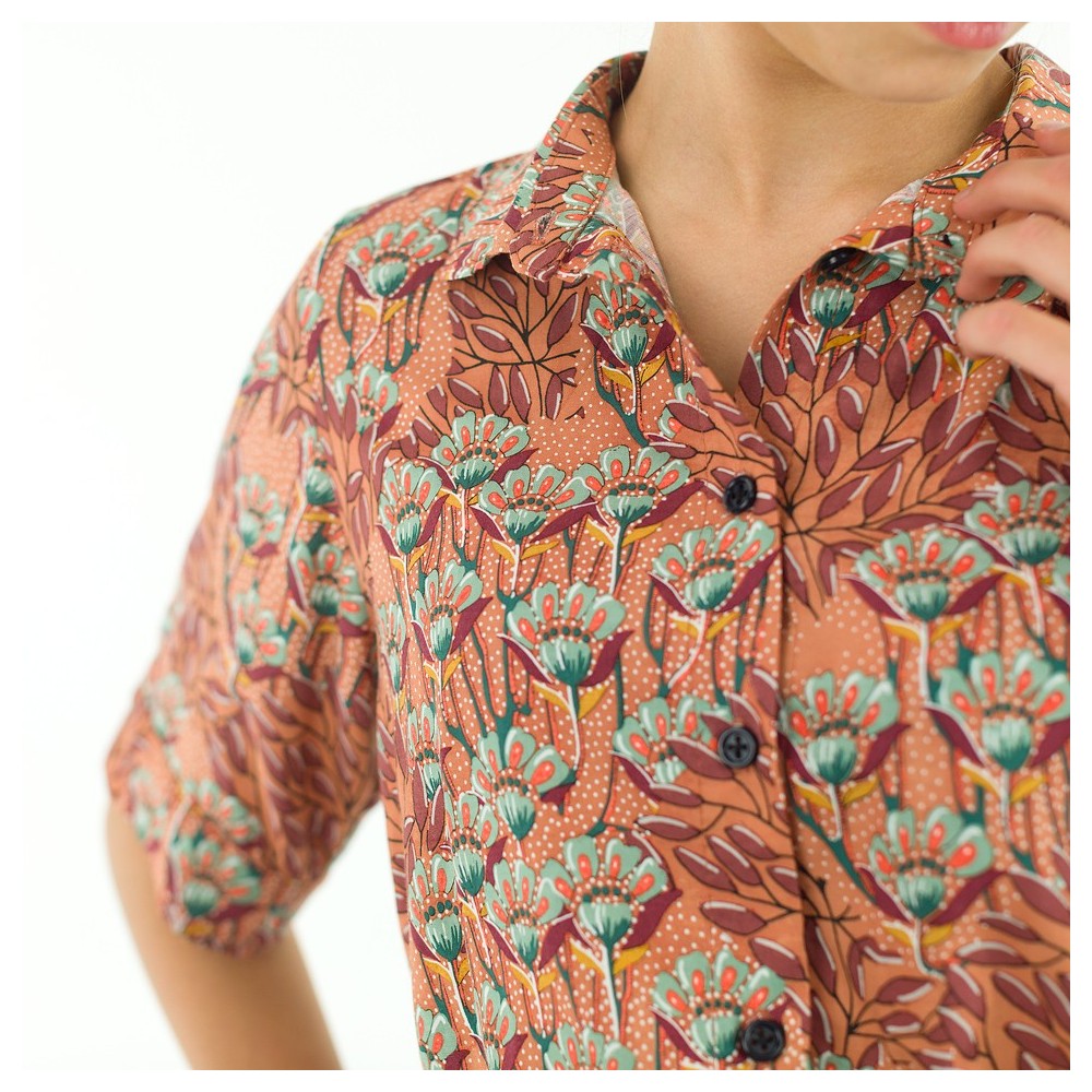 See You at Six - Viscose Gilly Flowers