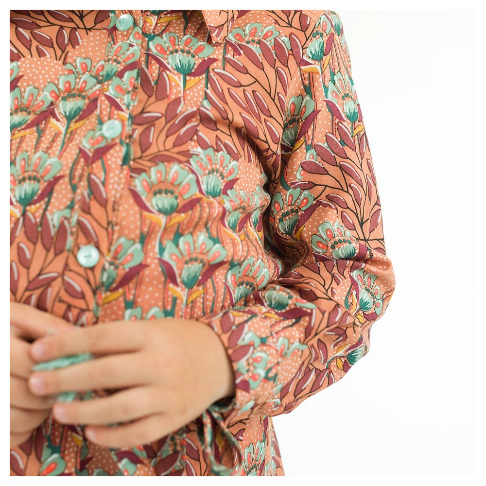 See You at Six - Viscose Gilly Flowers
