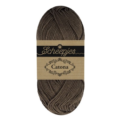 Scheepjes Catona 111 Cocoa Bean