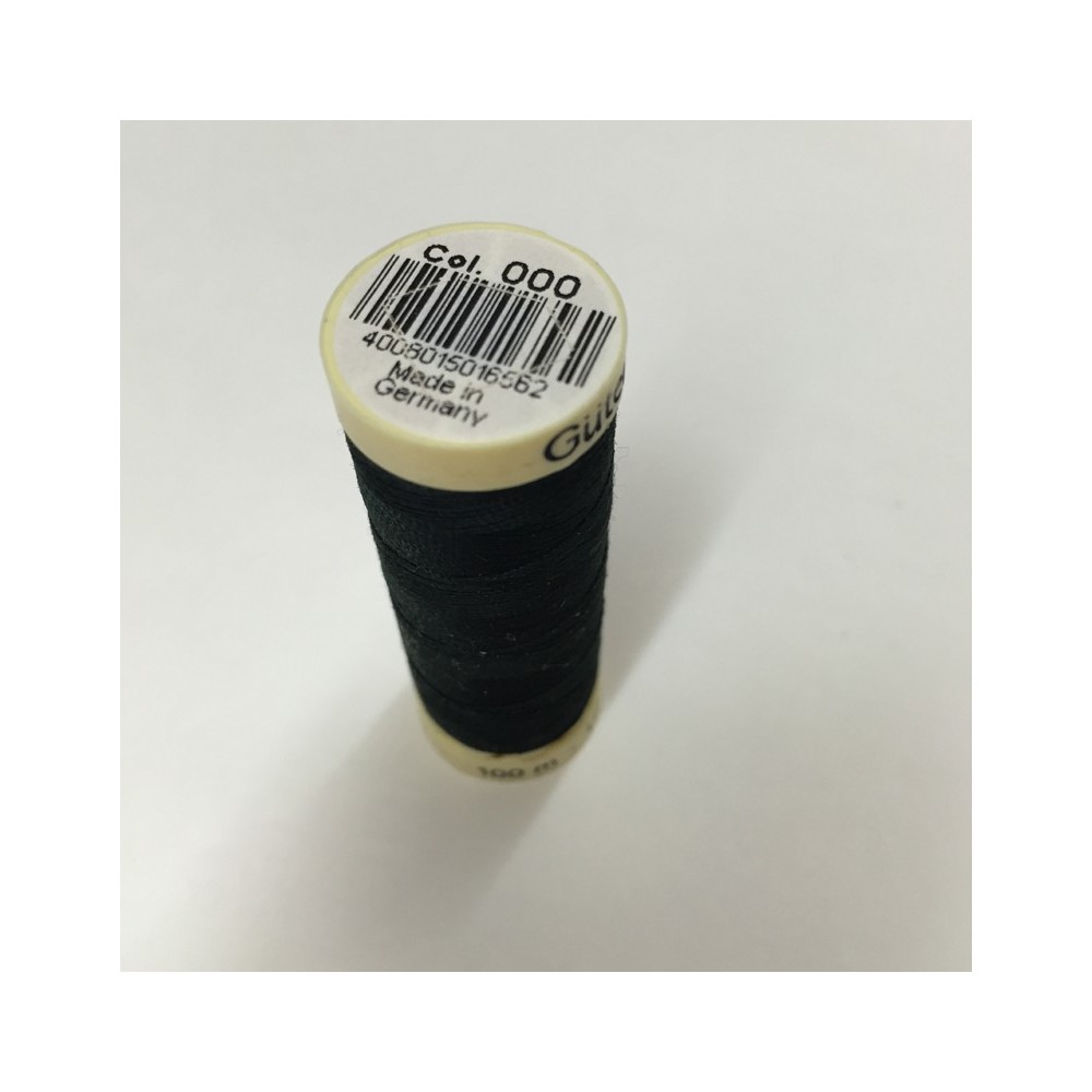 Gütermann sewing thread black (000)