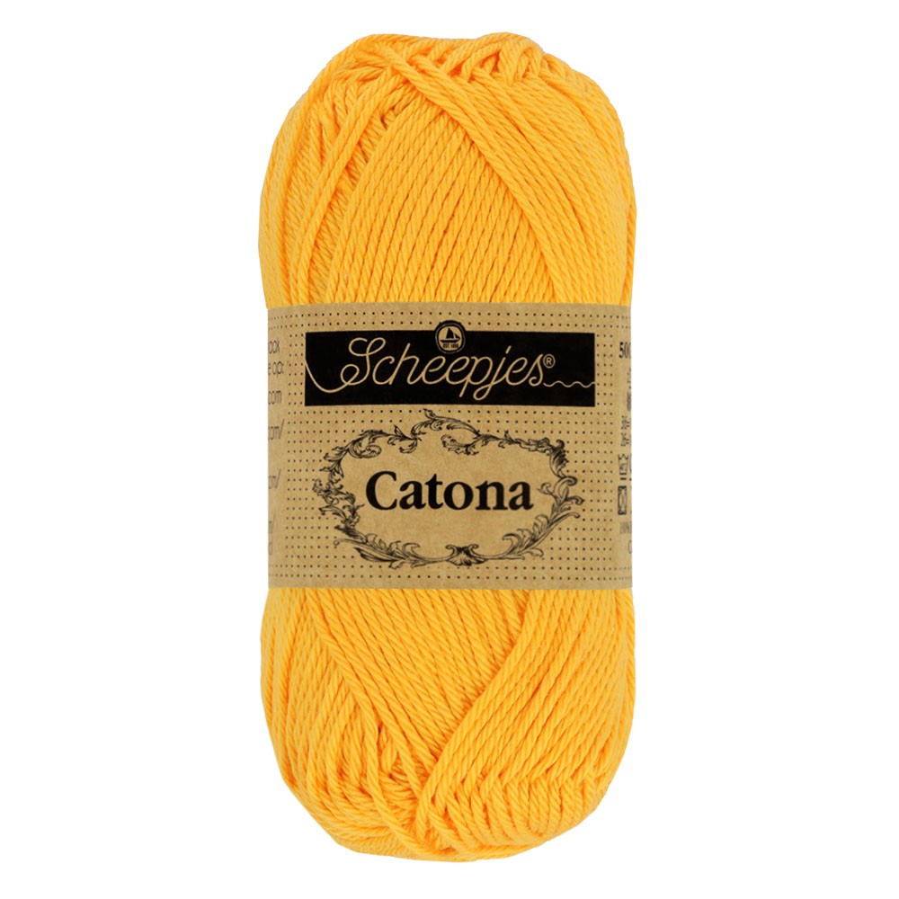 Scheepjes catona 208 Yellow Gold