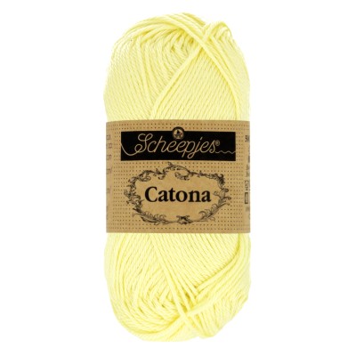 Scheepjes catona 100 Lemon Chiffon