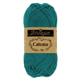 Scheepjes catona 401 Dark Teal