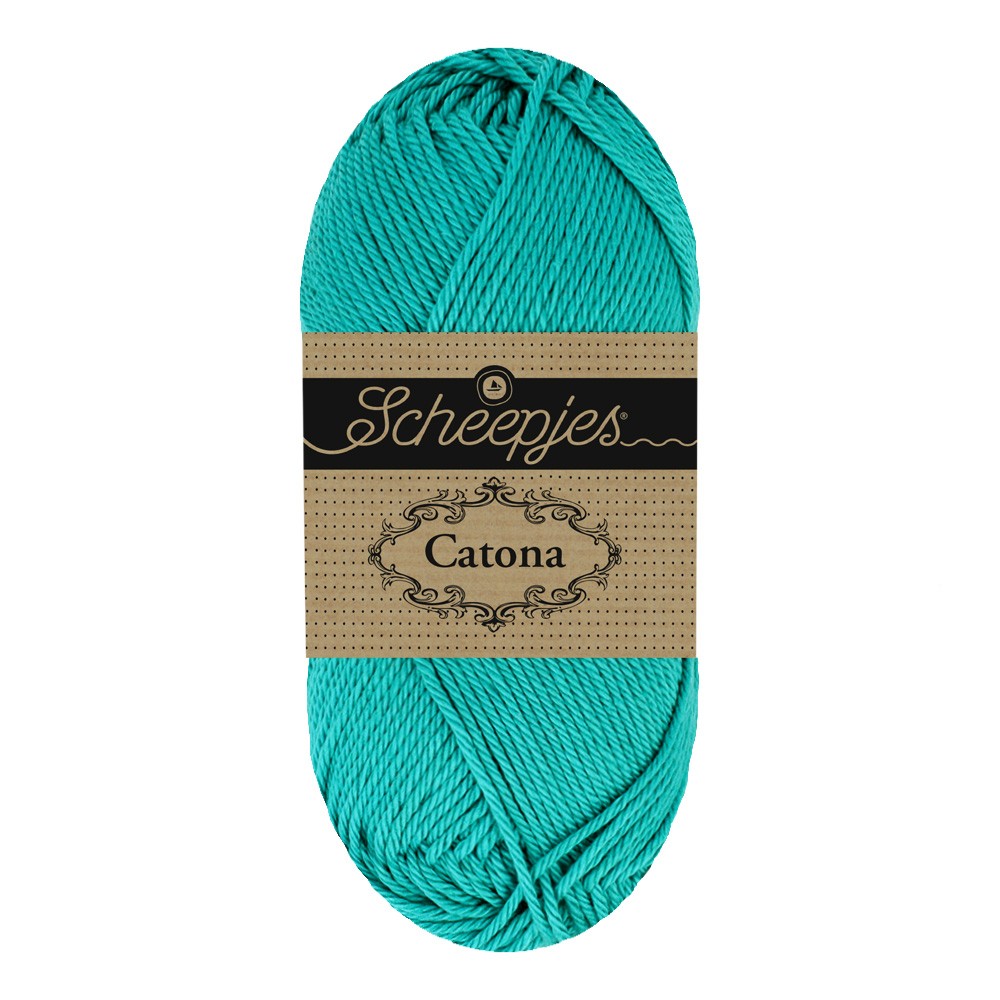 Scheepjes catona 091 Bright Teal