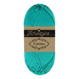Scheepjes catona 091 Bright Teal