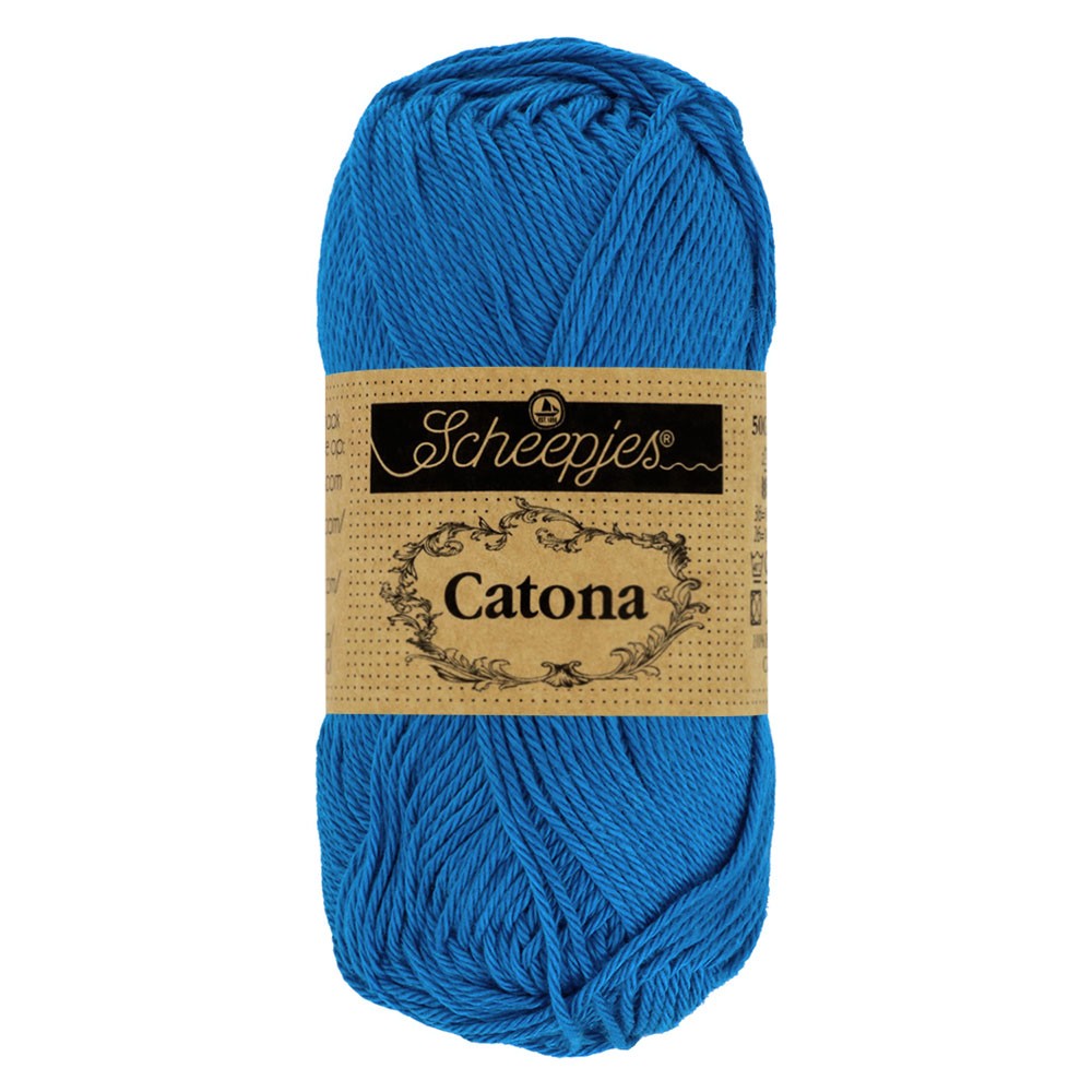 Scheepjes catona 201 Electric Blue
