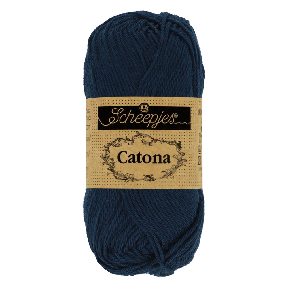 Scheepjes catona 124 Ultramarine