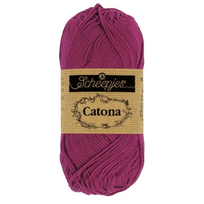 Scheepjes catona 128 Tyrian Purple