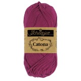Scheepjes catona 128 Tyrian Purple