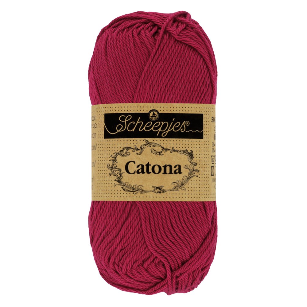 Scheepjes catona 517 Ruby