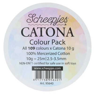 Scheepjes Catona colour pack 109x10g