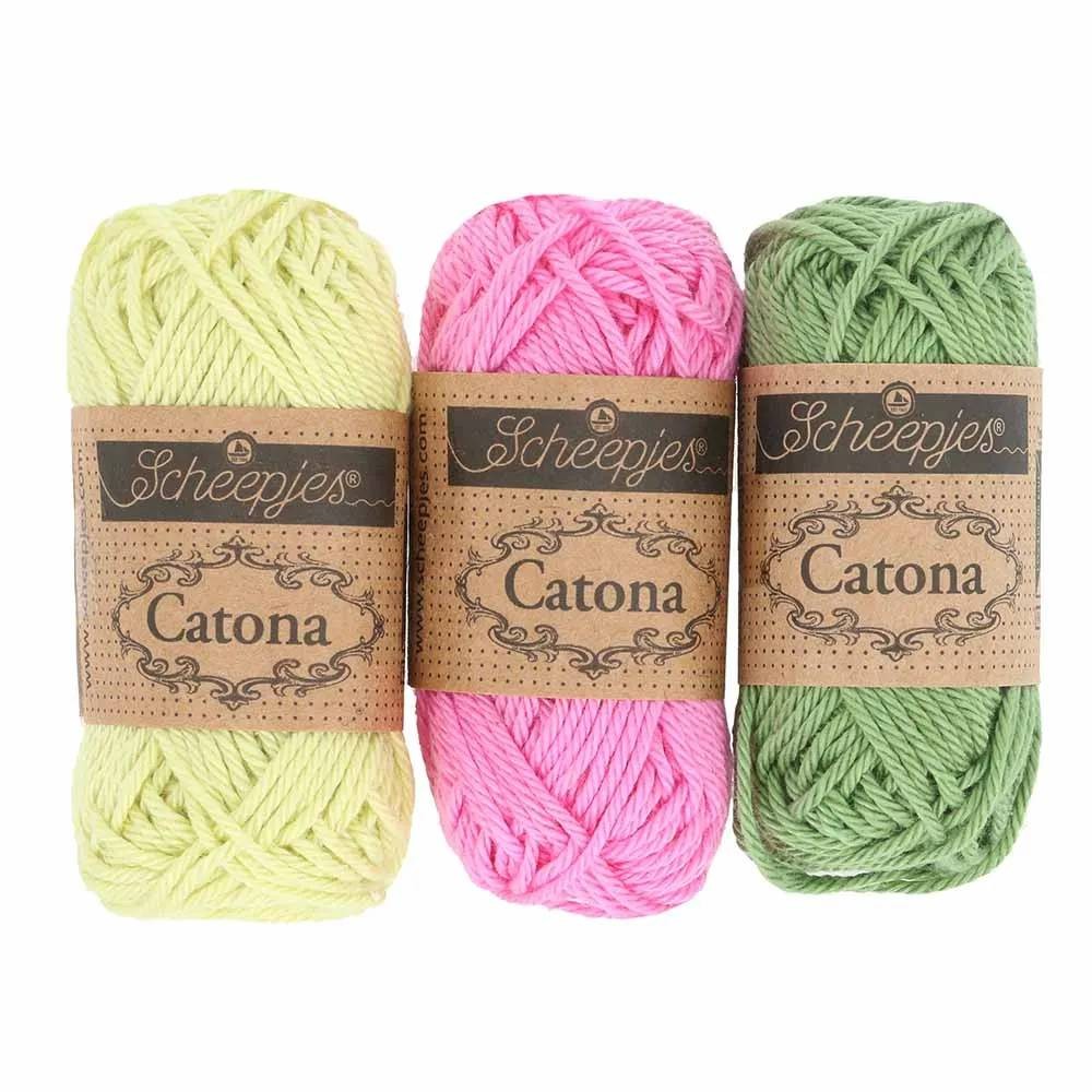 Scheepjes Catona Set di 109 gomitoli da 10g