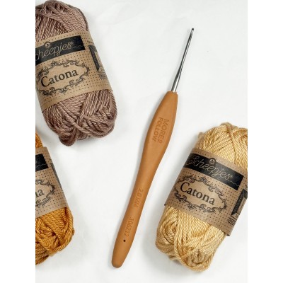 Crochet hook (size of your choice)