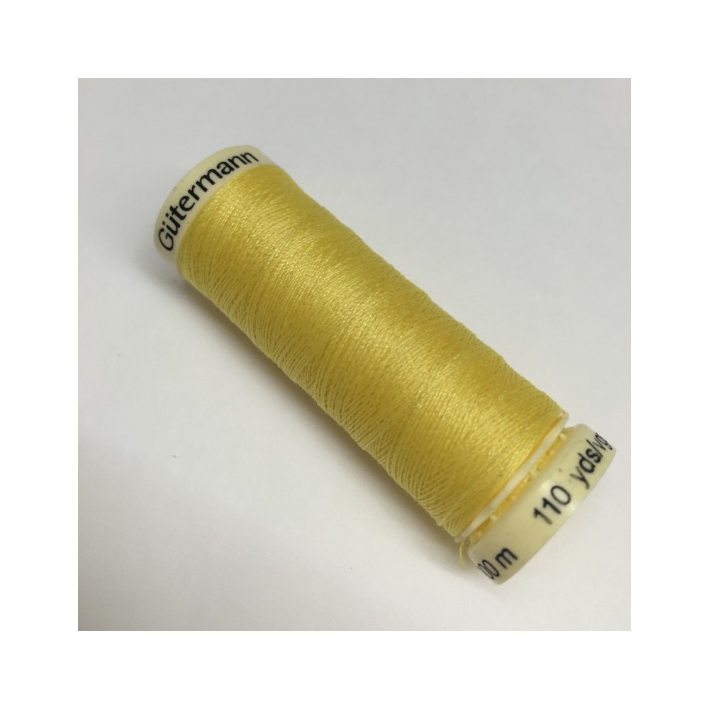 Fil Gütermann jaune clair (578)