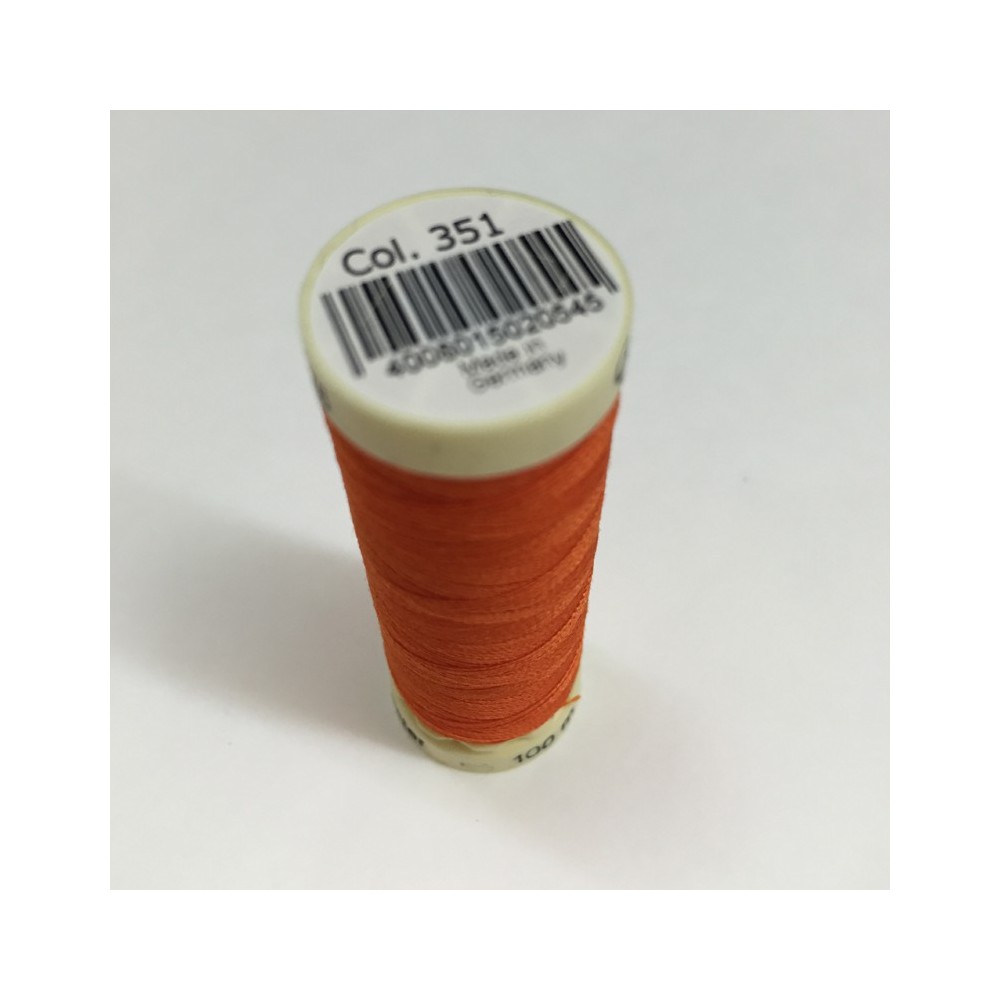 Gütermann sewing thread orange (350)