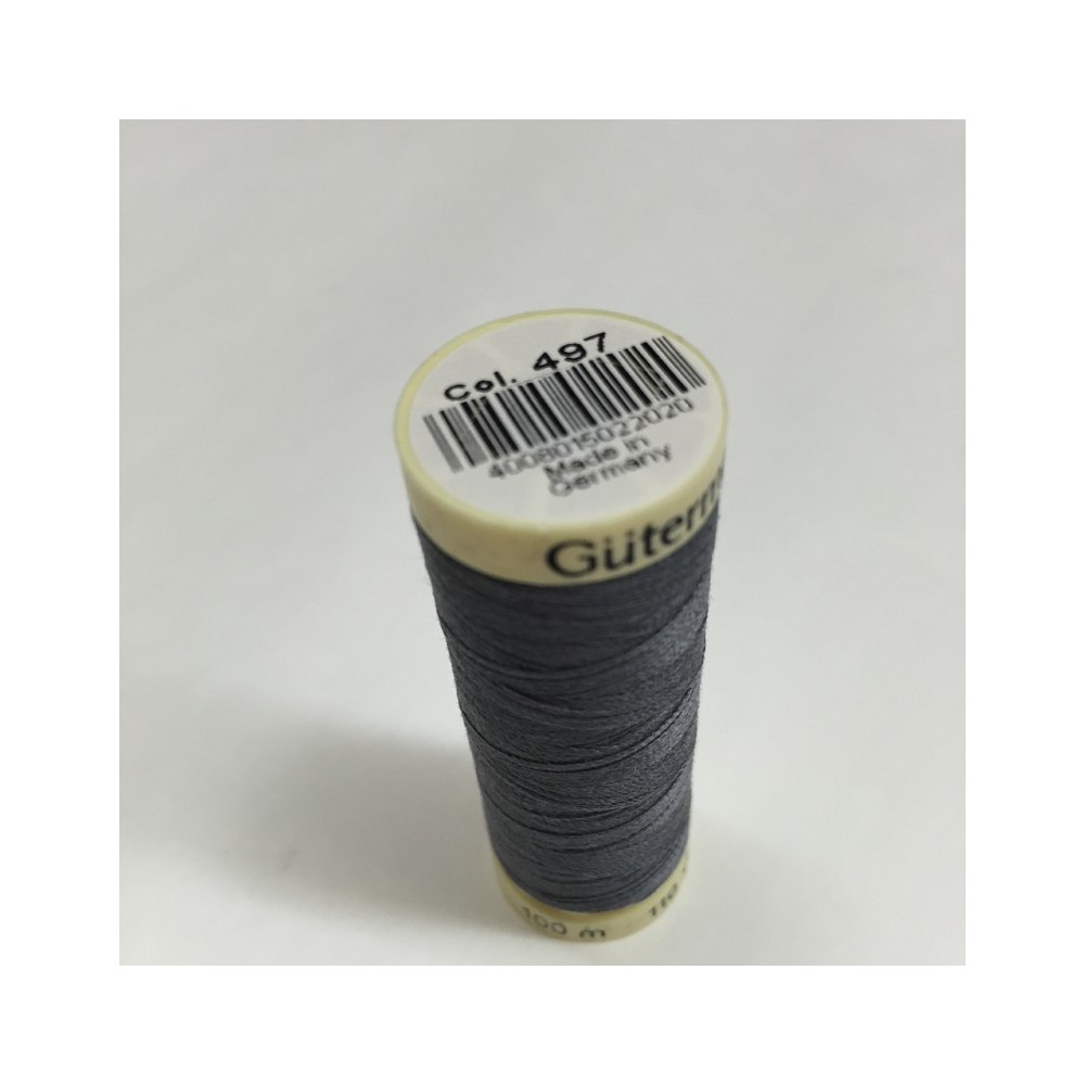 Gütermann sewing thread grey (496)