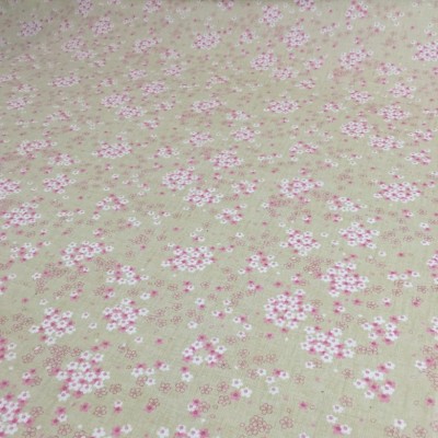 Morikiku - Fleurs sakura crème