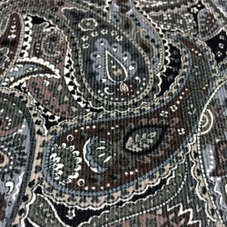 Sevenberry - Velluto a coste Paisley & Ethnic