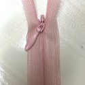 Invisible closed-end zip - pink