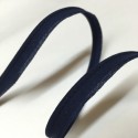 Plain piping navy blue