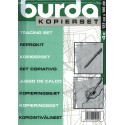 Burda plastic tracing sheets with pen