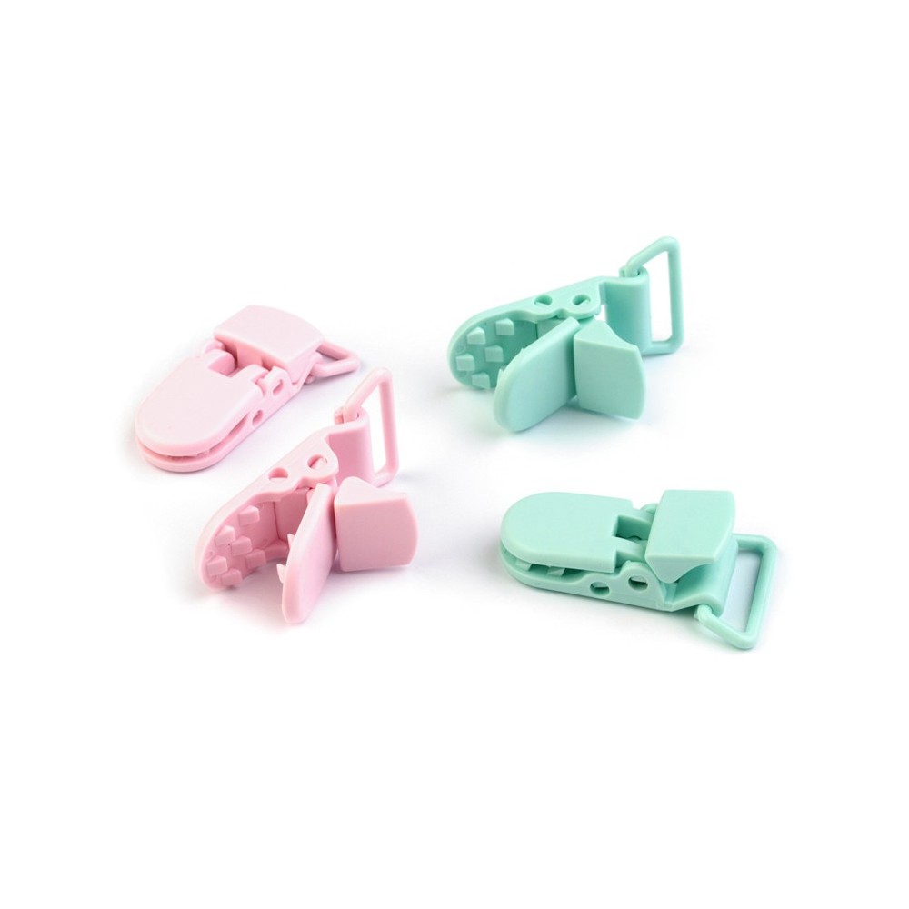 Pacifier clip mint