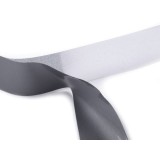 Reflective webbing tape grey