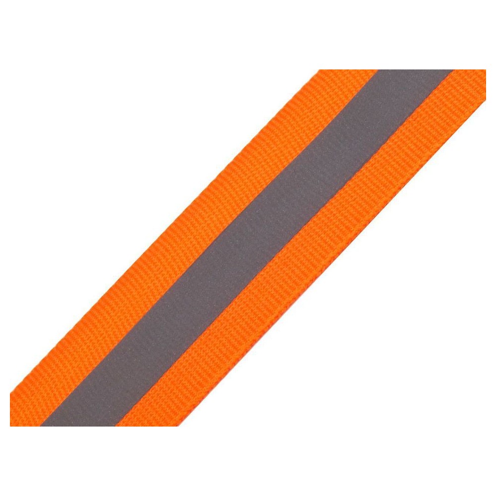 Bande réfléchissante à coudre orange