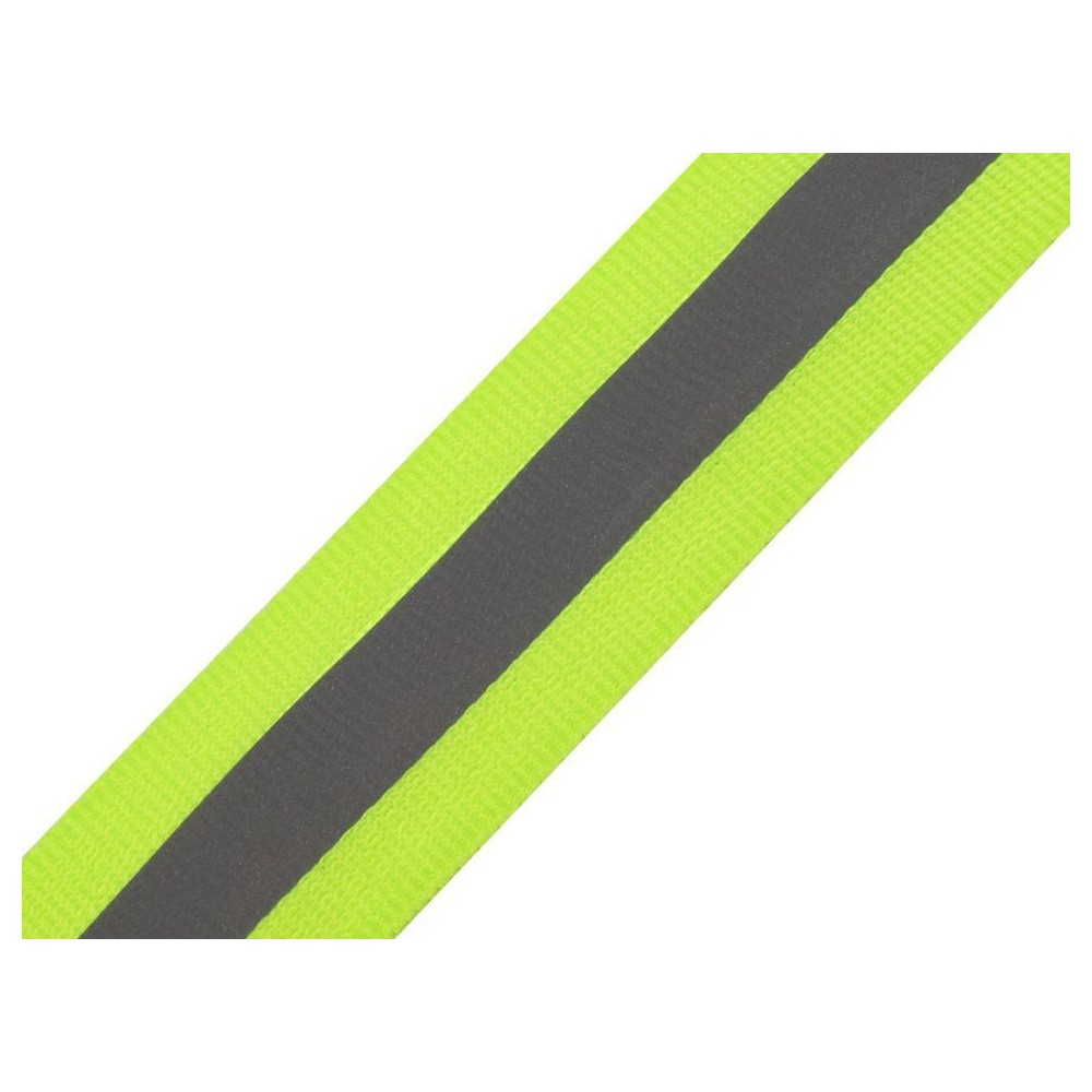 Bande réfléchissante à coudre jaune