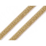 Elastic gold lurex
