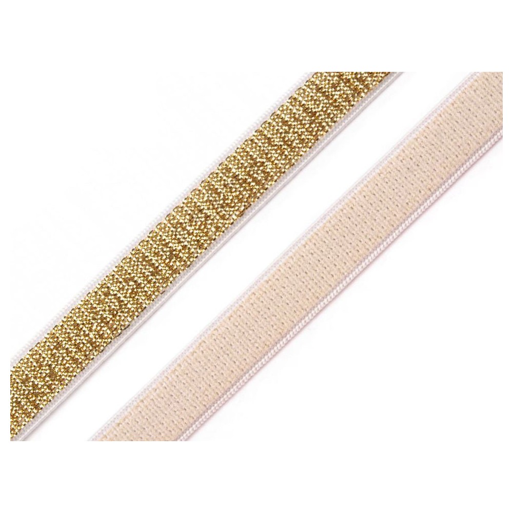 Elastische gold Lurex