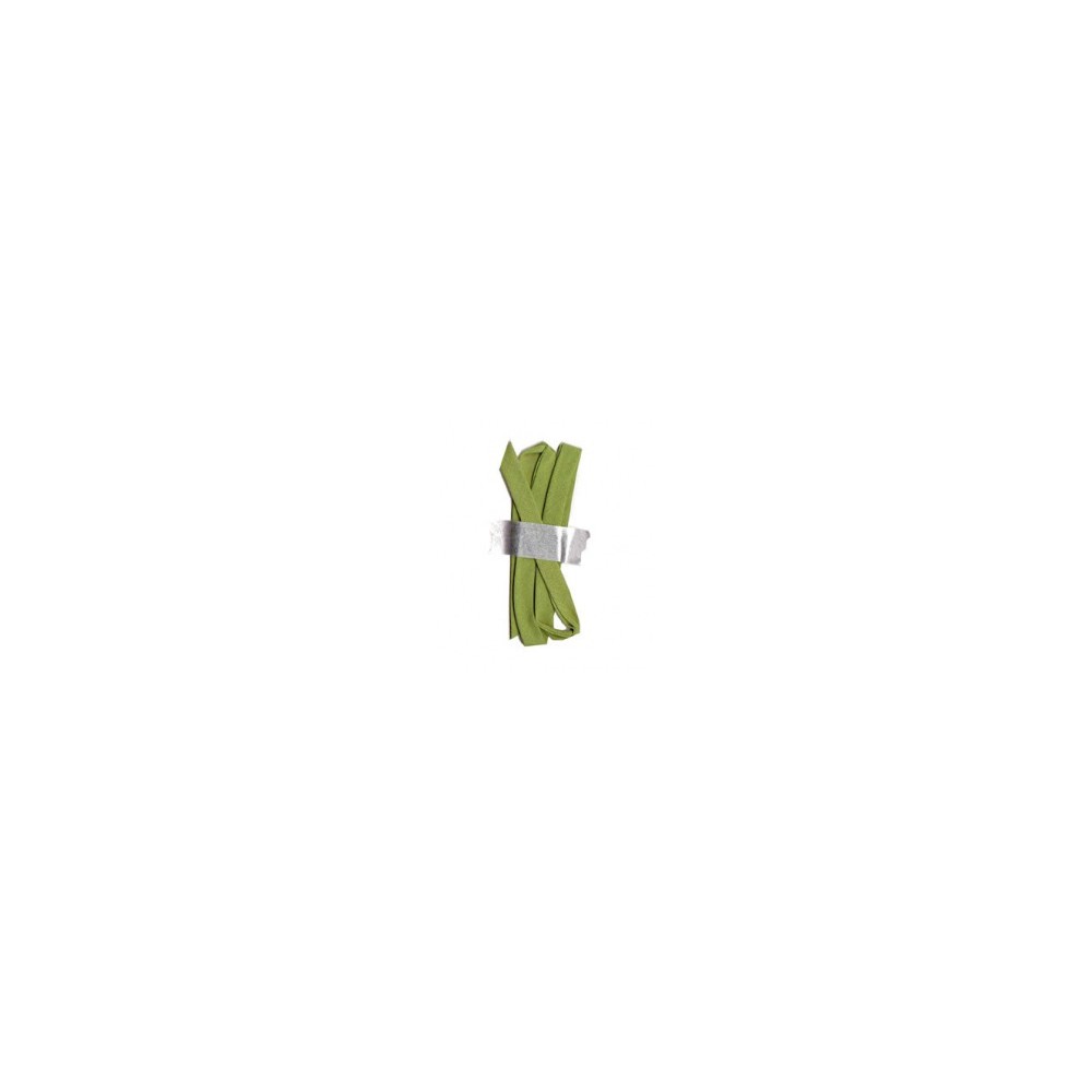 Biais uni vert anis