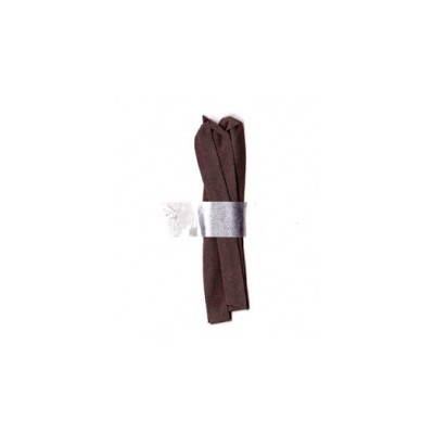Biais uni chocolat
