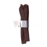 Biais uni chocolat