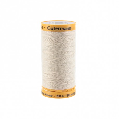 Gütermann cream basting thread